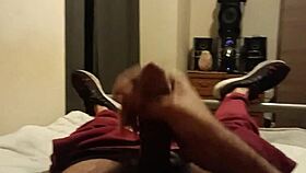 rishi bhardwaja strokes his monster cock for you in this intimate session