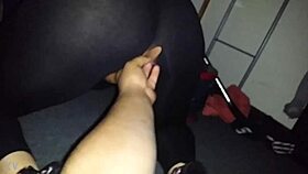 Intense ass shaking with loud moaning