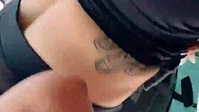 Weed farm surprise turns into deepthroat blowjob outdoor