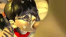 Young cute student gets fucked in the car.