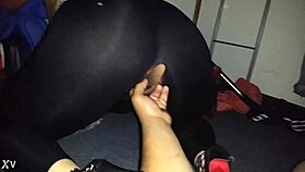 Intense ass shaking with loud moaning