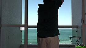 i watch elisa sanches on the balcony with nego catra, higor negrão, el toro de oro, paty bumbum, and binho ted