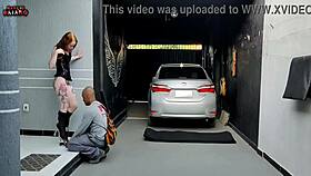 Wife stuns husband in sexy outfit, gets her ass pounded hard until she begs to stop.