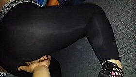 Intense ass shaking with loud moaning