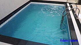 bastidores da gravação com kel aguiar