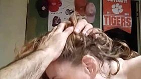 Fucking A Slutty Whore's Mouth With Deepthroat And Big Monster Cock