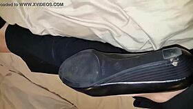 webcam intimate fetish session with amateurs