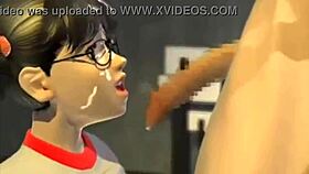 Young cute student gets fucked in the car.