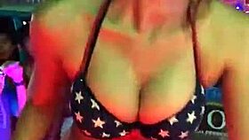 Thai Babe Dances Close Up With Sultry Moves