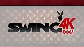 sweet milfs sucking and playing with big dicks in group swingers fun