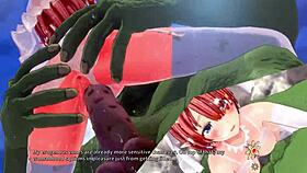 花嫁リッカが巨大オークに犯される無修正4K3Dヘンタイ