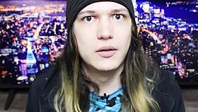 An emo guy with natural tits enjoys a meal with felipe neto in ultra hd 4k real life vision