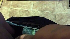 black guy enjoys some personal time