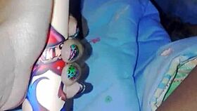 mexican amateurs play with toys in casual session