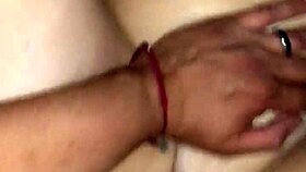 couple enjoys intimate amateur moment