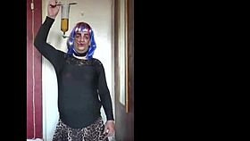 Crossdresser Films Himself Swallowing His Own Pee And Waiting To Swallow Some Of Yours