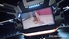 Watch Ariel wrestle Lotus Lain and lick her pussy?