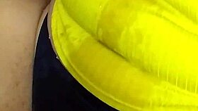 I gave that dirty old bebezinha depravada a hardcore golden shower.