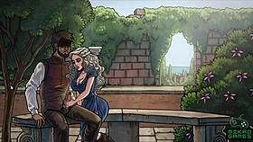 game of whores ep 13: first sex with daenerys and stealing her panties