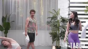 Jane wilde and isiah maxwell explore taboo yoga blowjob in reality