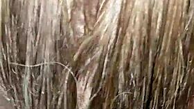 Wow! Licking My Milf's Hairy Pussy With Vibrating Tongue Piercing For Intense Oral Pleasure