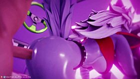 FNAF Roxy looped in furry assfucking scene