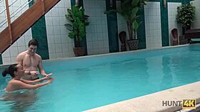 hunt4k adventures in private pool!