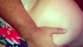 the mature milf pornstar masturbates her pussy in a hardcore home video.