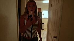 Stepbrother Overwhelmed By Desire Rams Prankster Slut Stepsis Pussy