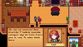 Leah y Abigail gozan sexo en grupo en Xtardew Valley parte 2