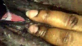 hairy pussy gets attention from curved cock in beaver scene