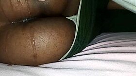 Man, my ebony maid got her ass filled with cum, so damn hot!