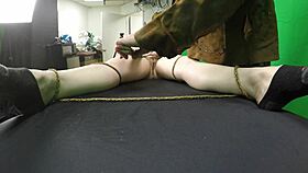 scarlett johnson faces jason vorheves in a thrilling pov encounter. their intense clash unfolds in a gripping first-person view with dramatic twists.