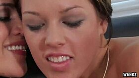 hey, check alyssa banging brooke with a strapon outdoors, so wild! 😜