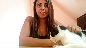 I vloged Sarah Rosa, cute milf actres, in her natral horny state, ya know?