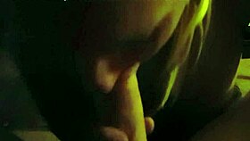 blonde milf amateur gives a sloppy blowjob