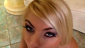 Jasmine Rouge feels intense pleasure as her big pussy gets licked and fucked doggystyle with a monster cock.