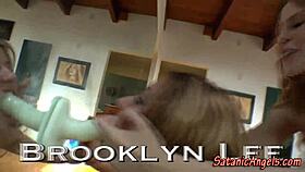 Fetish enthusiasts demonstrate dildo sucking techniques in high definition video