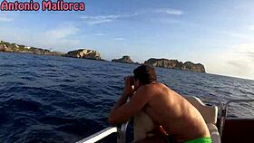 mermaid slut seduces me to suck my dick while sailing with friends