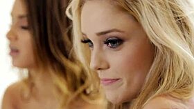 Inked Teen Lesbians Ride Strapon With Fingering And Oral.