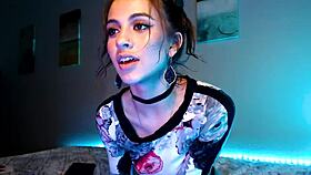 She’s impossible to ignore in her wild cosplay outfit