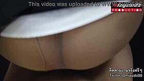 Thai Girl Moans While Fucking Horny Sister-In-Law, Fingering Until She Finishes