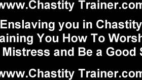 BDSM Humiliation: Beg Chastity Device Release! Orgasm Awaits Humiliated Slave!