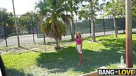 Watch Peter Green fuck flexible Alyson Mystery!