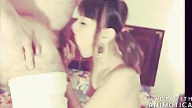 Cheap Ohio Asian Cyreel GAGGING On Deepthroat.