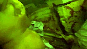 Retro milf bends over for doggystyle