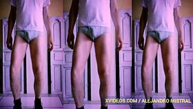 i luv watchin this matur guy in undrwear, his big coc is so hot, alejandro mistral solo fethish
