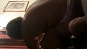 Me and my queen's first hardcore amateur couple fuck