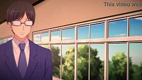 In This Hentai Story, Big Tits Anime Girl Gets BLOWJOB In Public Outdoor Setting