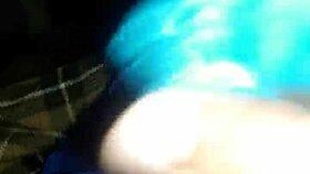 Masturbating with neighbor's panties, 'this feels so naughty!'